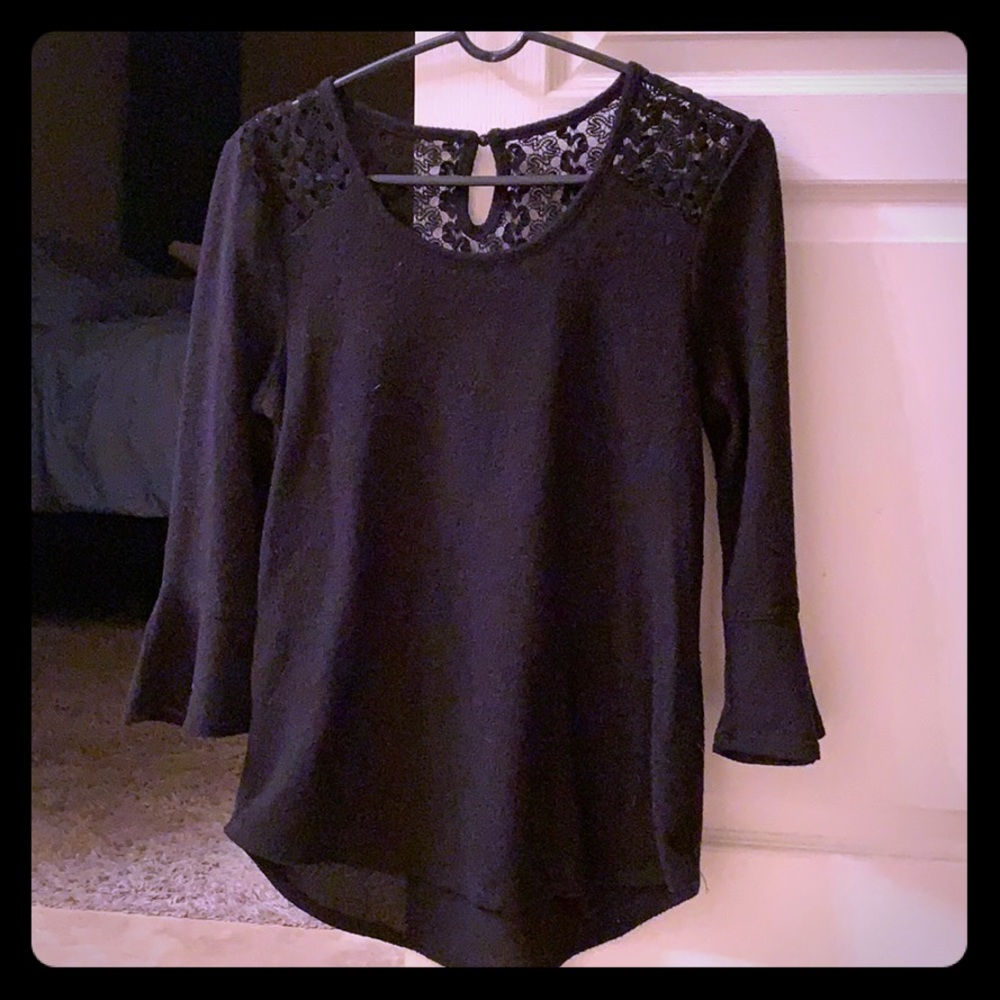Black Vintage Style Shirt